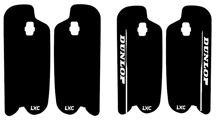 Fast Ace Fork Guard Decal